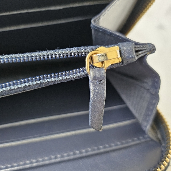 EUC Chanel Deauville Tweed Continental Long Wallet - Picture 6 of 10